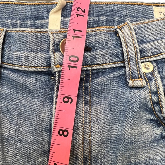 RAG & BONE HIGH RISE ANKLE SKINNY JEANS SIZE 31. - Picture 8 of 9